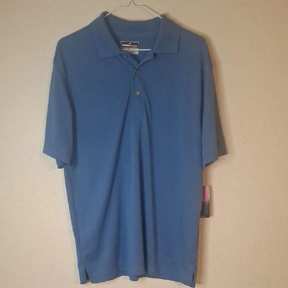 Grand Slam Men's Polo in Federal Blue size medium NWT